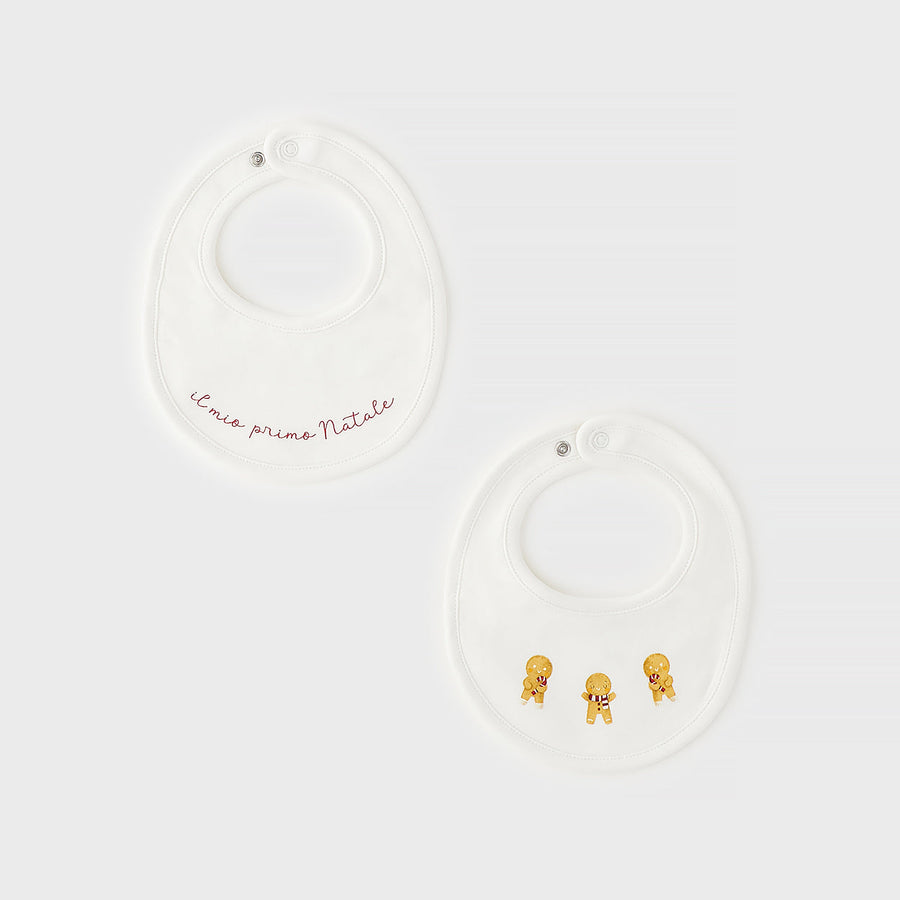 Set 2 bavaglini neonato unisex
