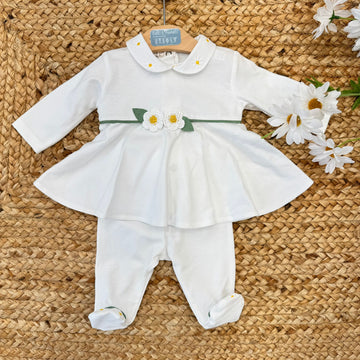 Coprifasce-neonata-bianco-margherite