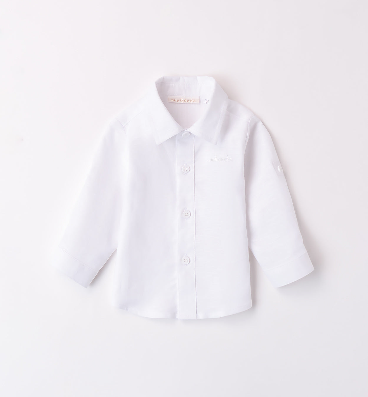 Maglioncino di cotone, jeans morbido e camicia in lino azzurra per bambino, abbigliamento casual elegante