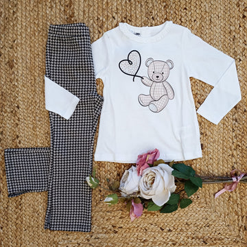 Completo con pantaloni pied de pule