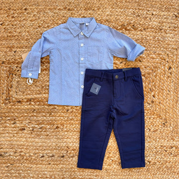 completo-bambino-camicia-microfantasia-pantalone-blu