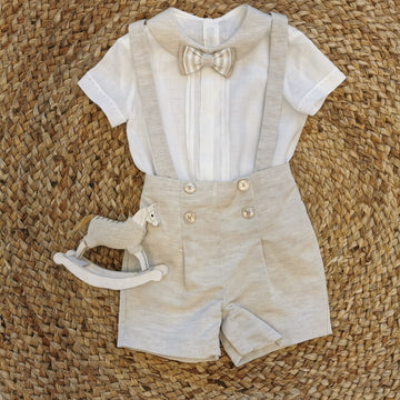Completo in shantung di seta
