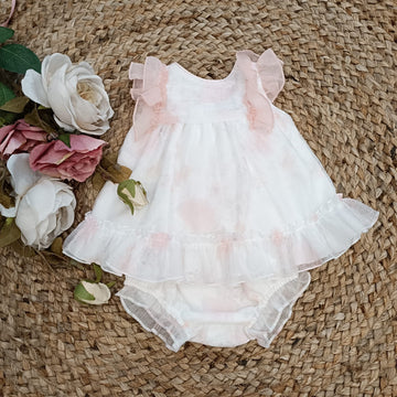 Completo Vestito-Coulotte bimba