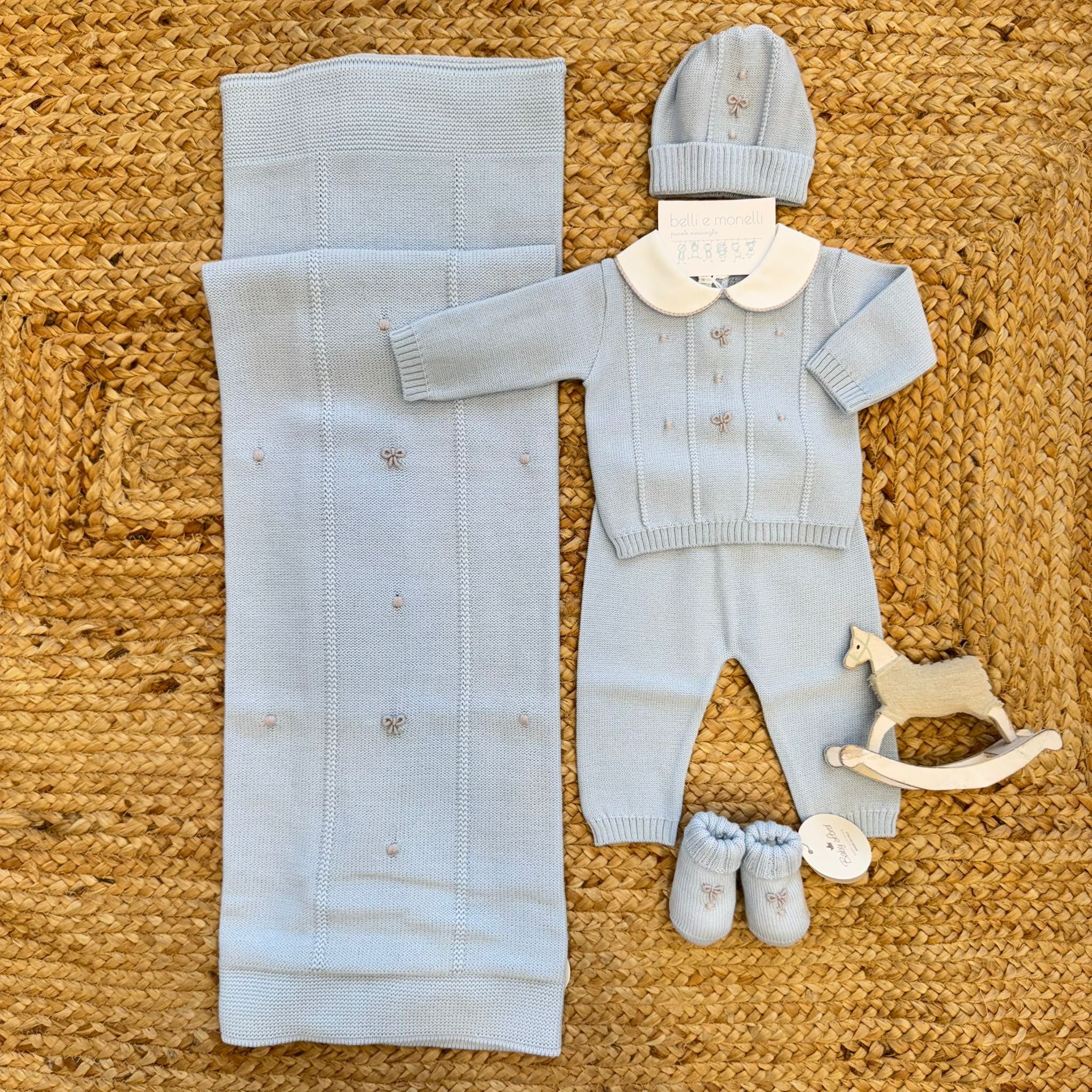 Corredino Nascita Vestito Nascita Bimbo Corredino Neonato