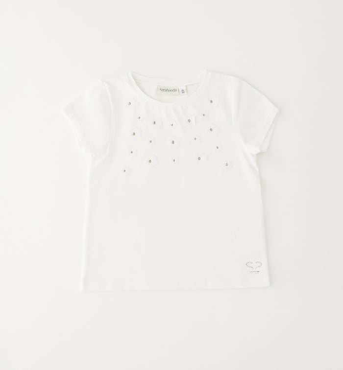 maglia-bimba-bianca-cotone-fiorellini-applicati