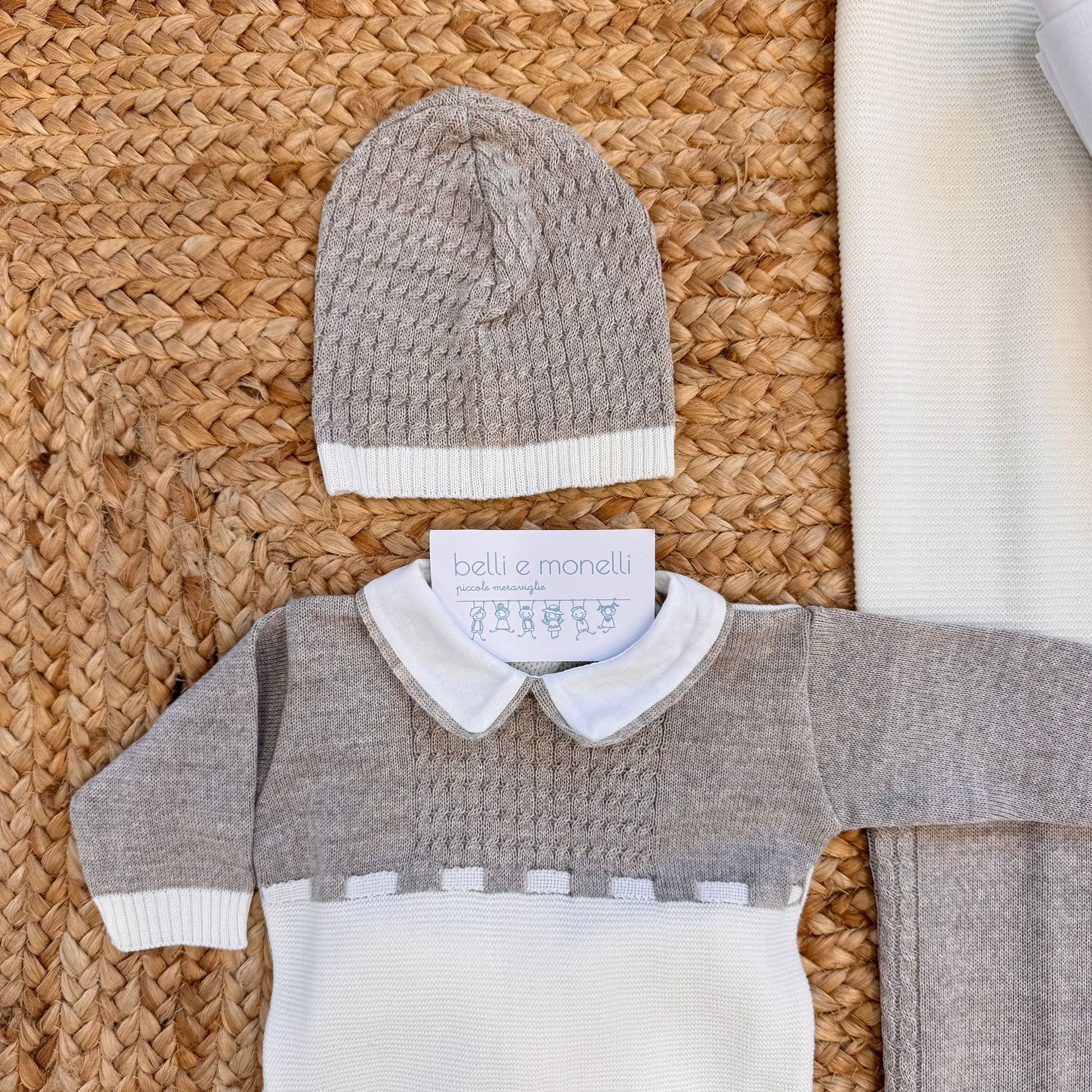 set nascita neonato elegante