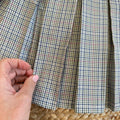 tessuto scozzese a quadretti in cotone e poliestere