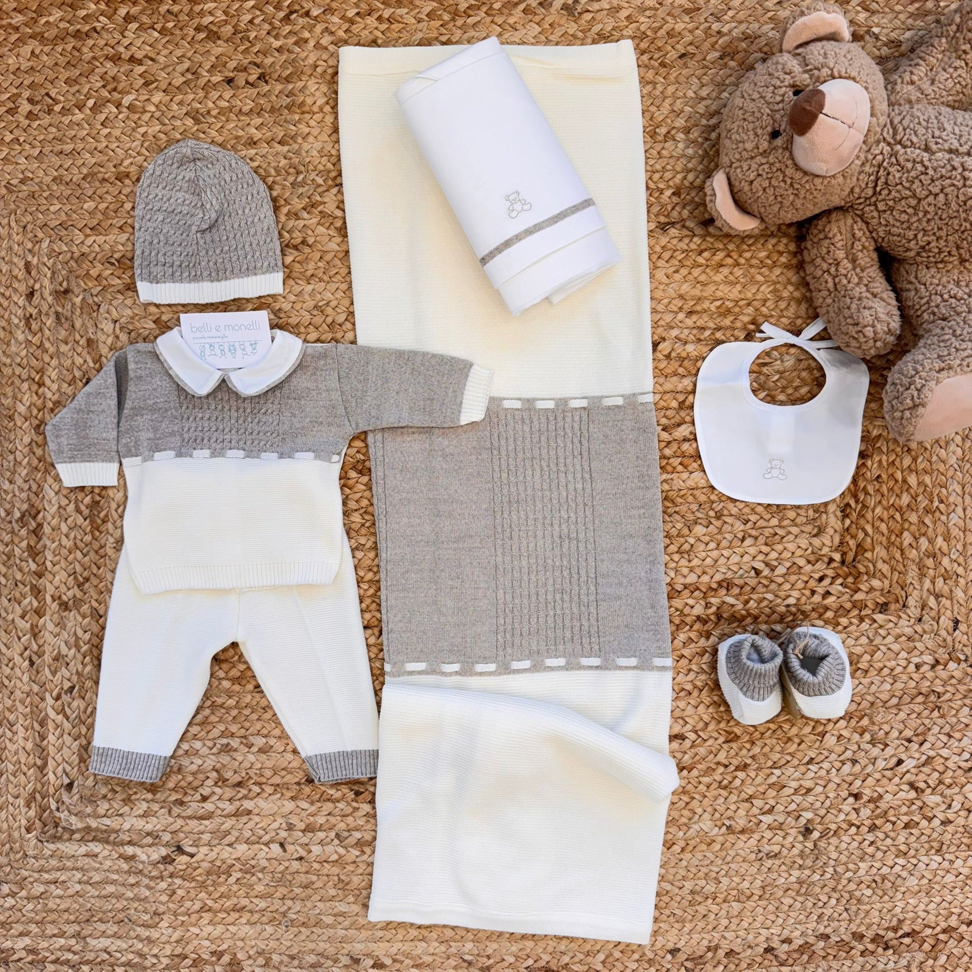 uscita clinica neonato misto lana