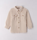 Completo casual chic bambino beige e marrone