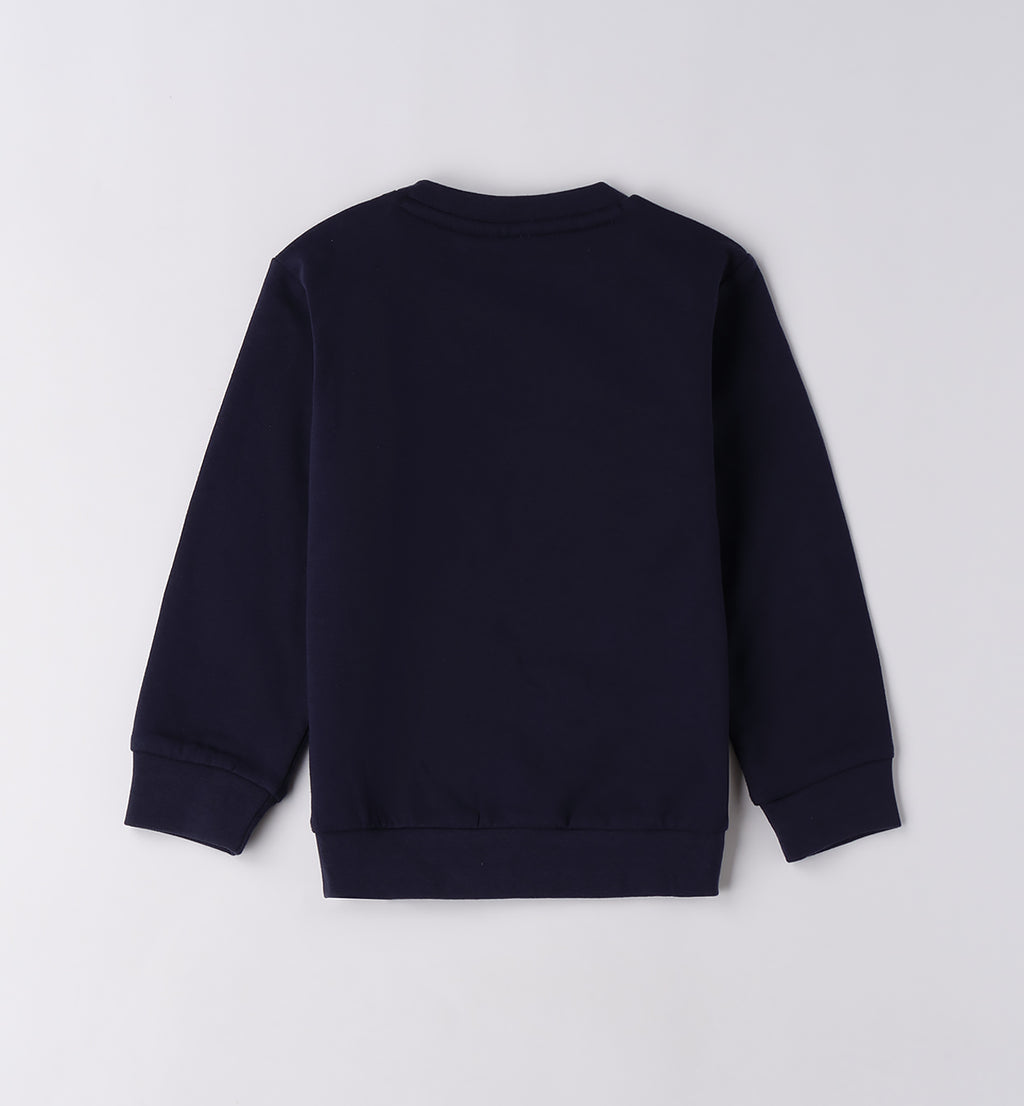 Completo bambino blu caldo cotone