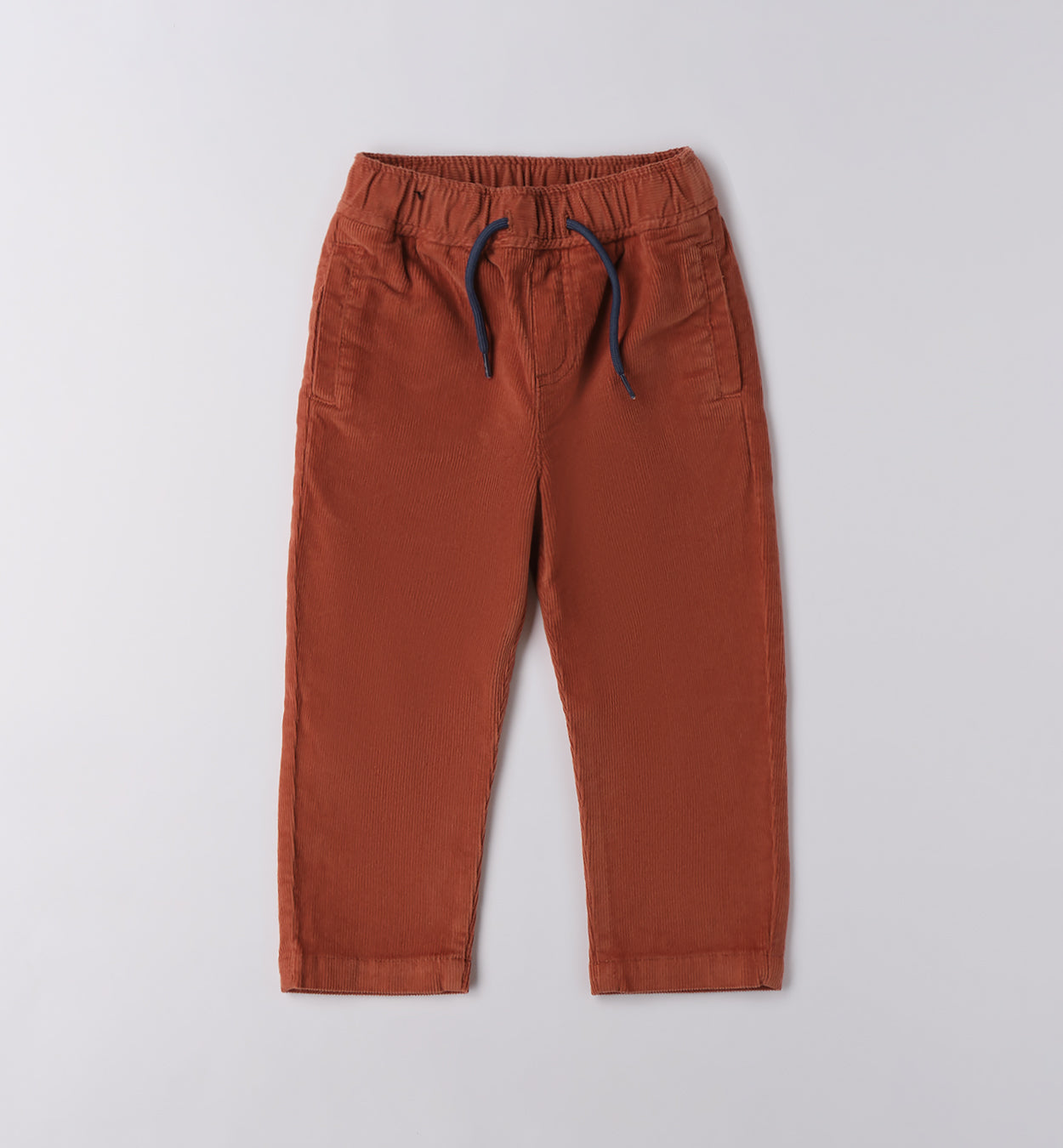 Completo bambino maglia quadri e pantaloni velluto