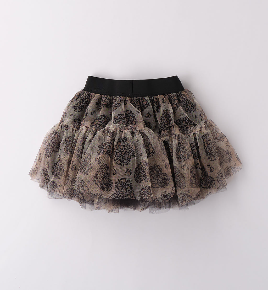 Completo bimba orsetto con gonna tulle