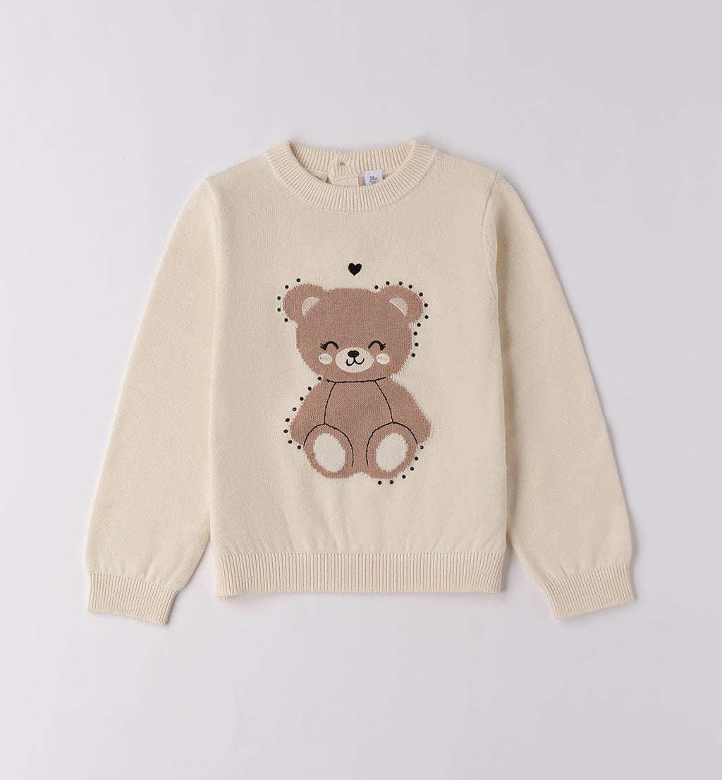 Completo bimba orsetto con gonna tulle