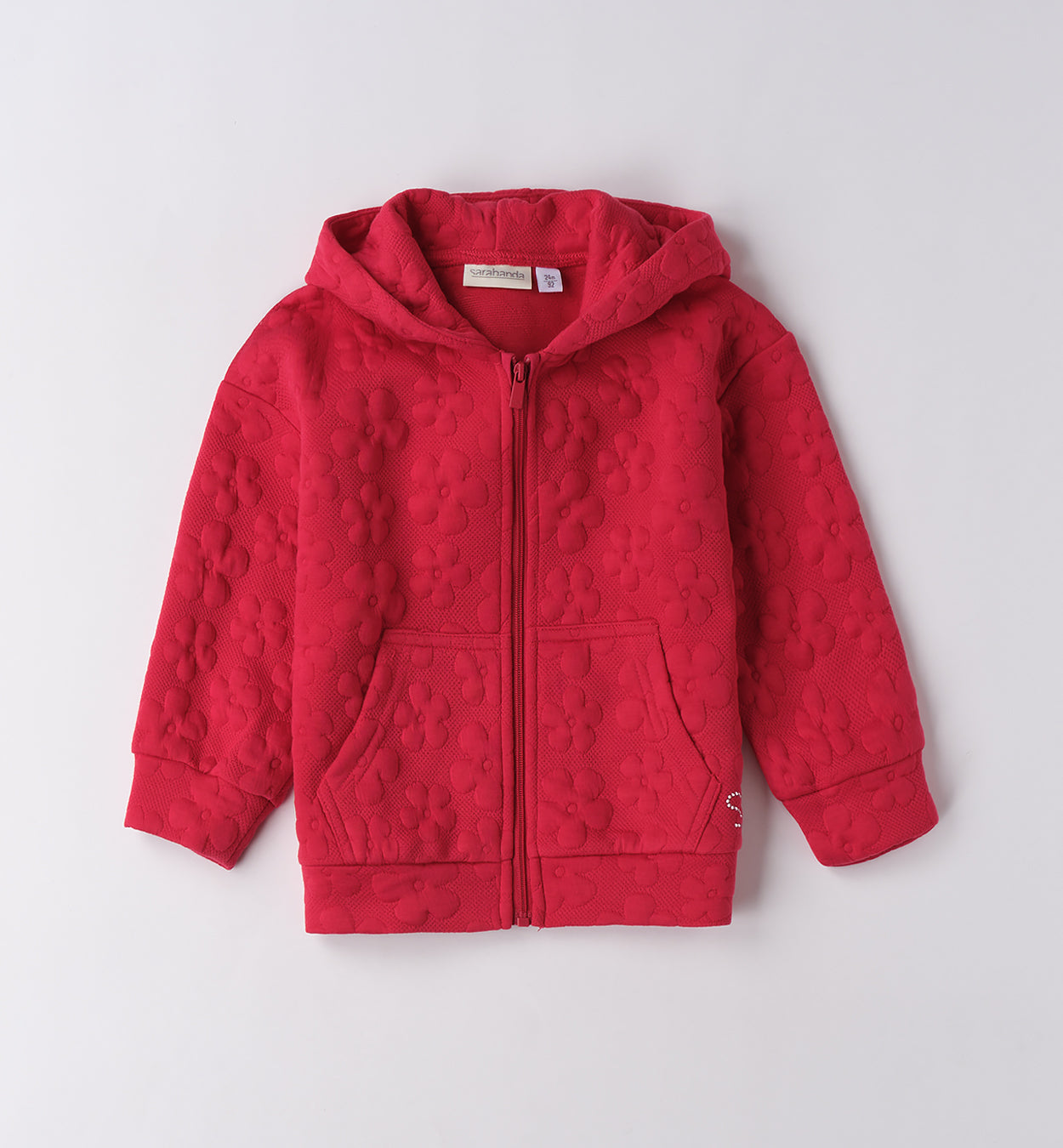 Completo bambina fucsia con tutu a fiori