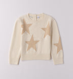 Completo bimba maglia stelle e pantaloni velluto