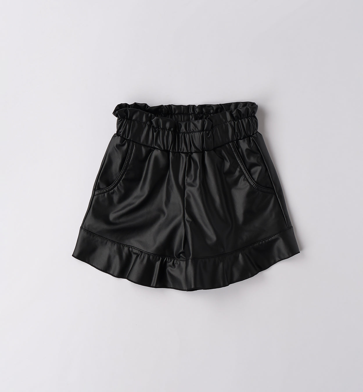 Completo bimba pois e shorts ecopelle