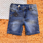 COMPLETO IDO POLO FANTASIA E BERMUDA DENIM SLIM