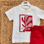 COMPLETO NATURA URBANA IN ROSSO