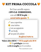 Tutina neonata caldo cotone con colletto rosa e scritta ricamata