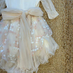 ABITO TULLE A FIORI