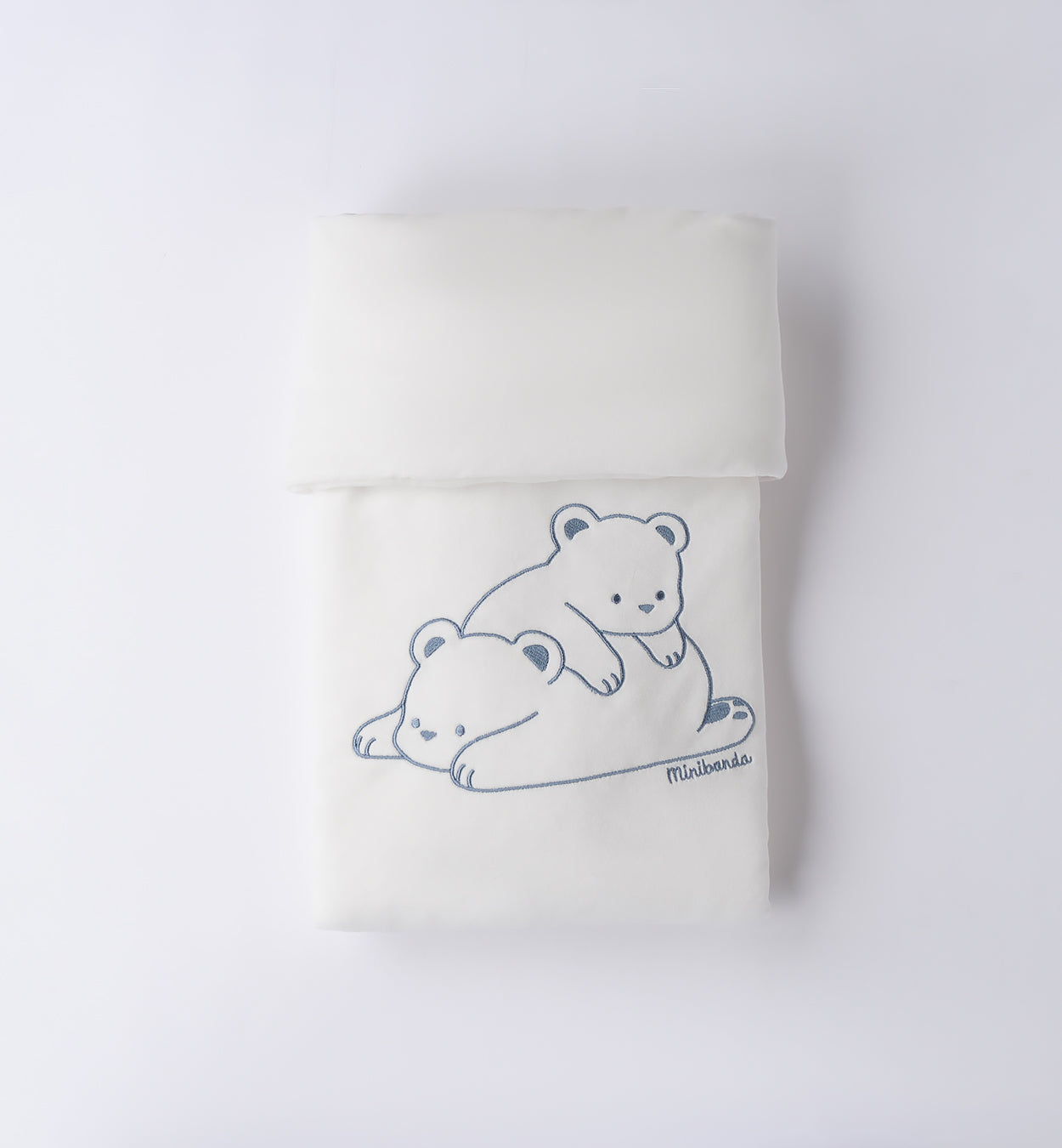Coperta neonato in ciniglia con orsetti