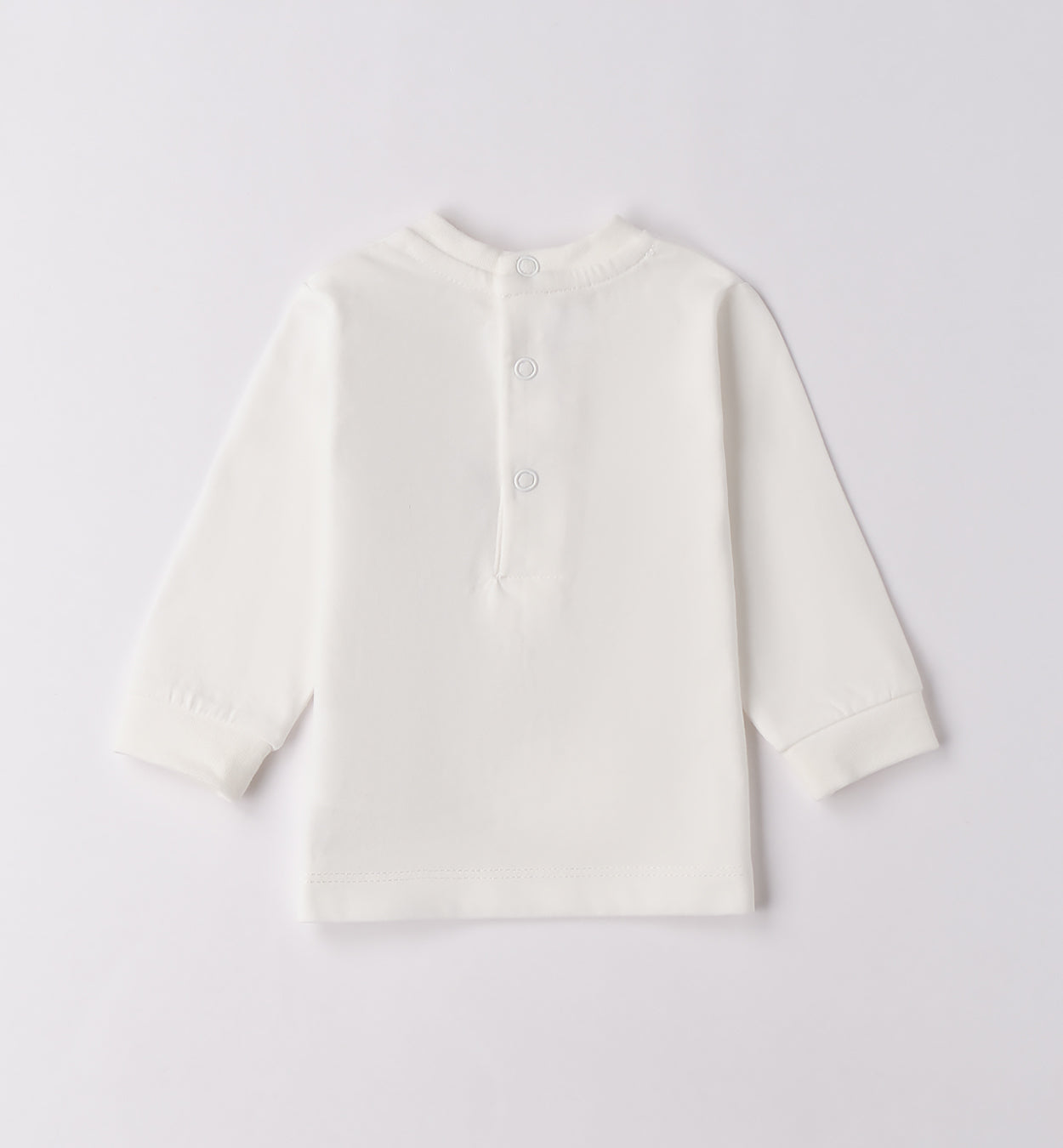 Completo bambino cardigan blu e pantalone beige