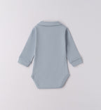 Bimbo maglia righe e jeans