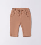 Completo bambino maglia grigia e pantalone beige