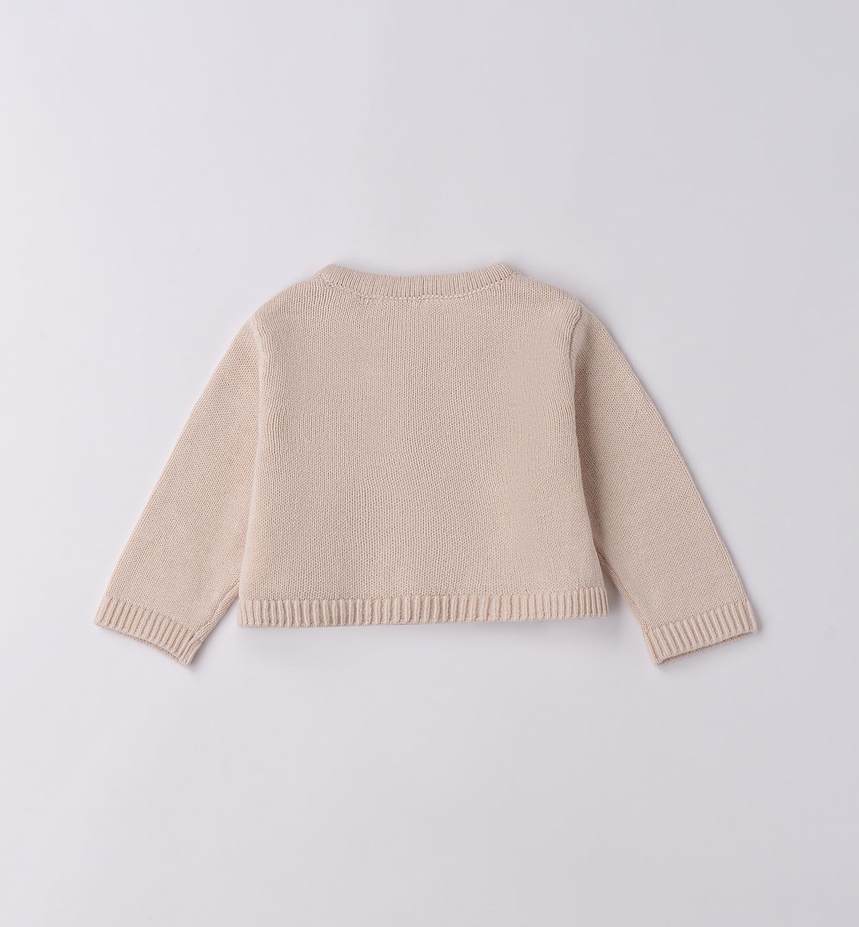 Completo bimba scozzese beige e blu