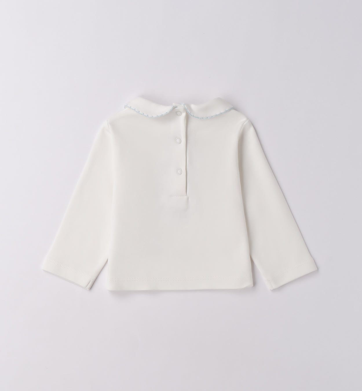 Completo bimba turchese con orsetto e shorts