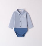 Completo con gilet in tricot