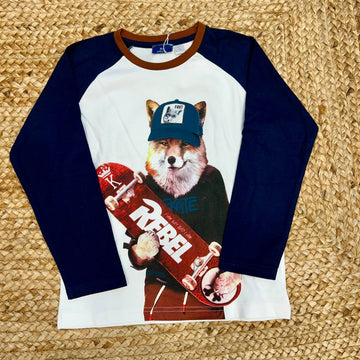 Maglia bimbo skate rebel