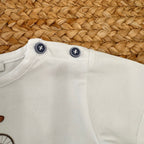 COMPLETO BAMBINO CASUAL CON BICICLETTE ILLUSTRATE