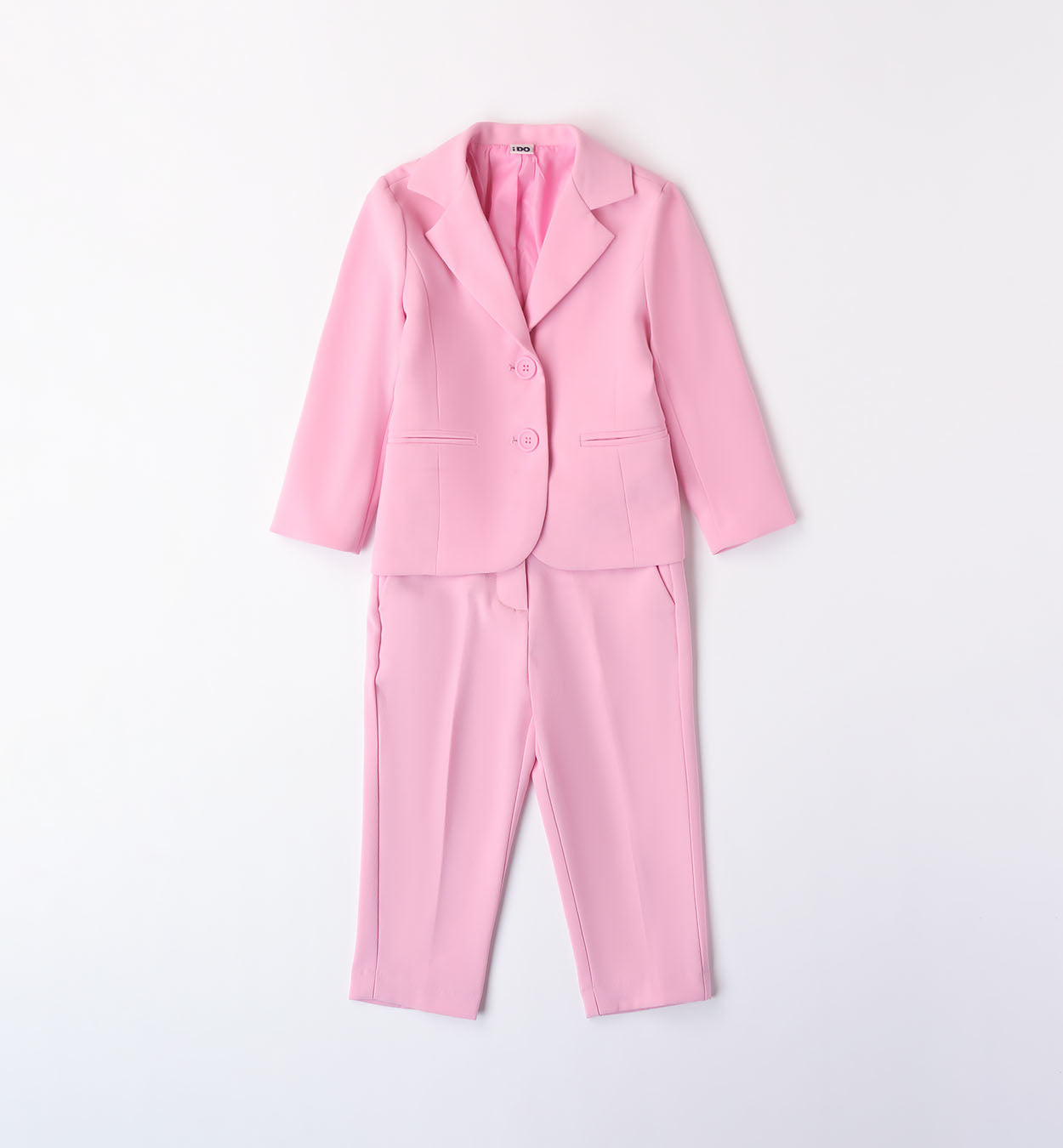 COMPLETO BAMBINA CON ORSETTO E PANTALONE ROSA