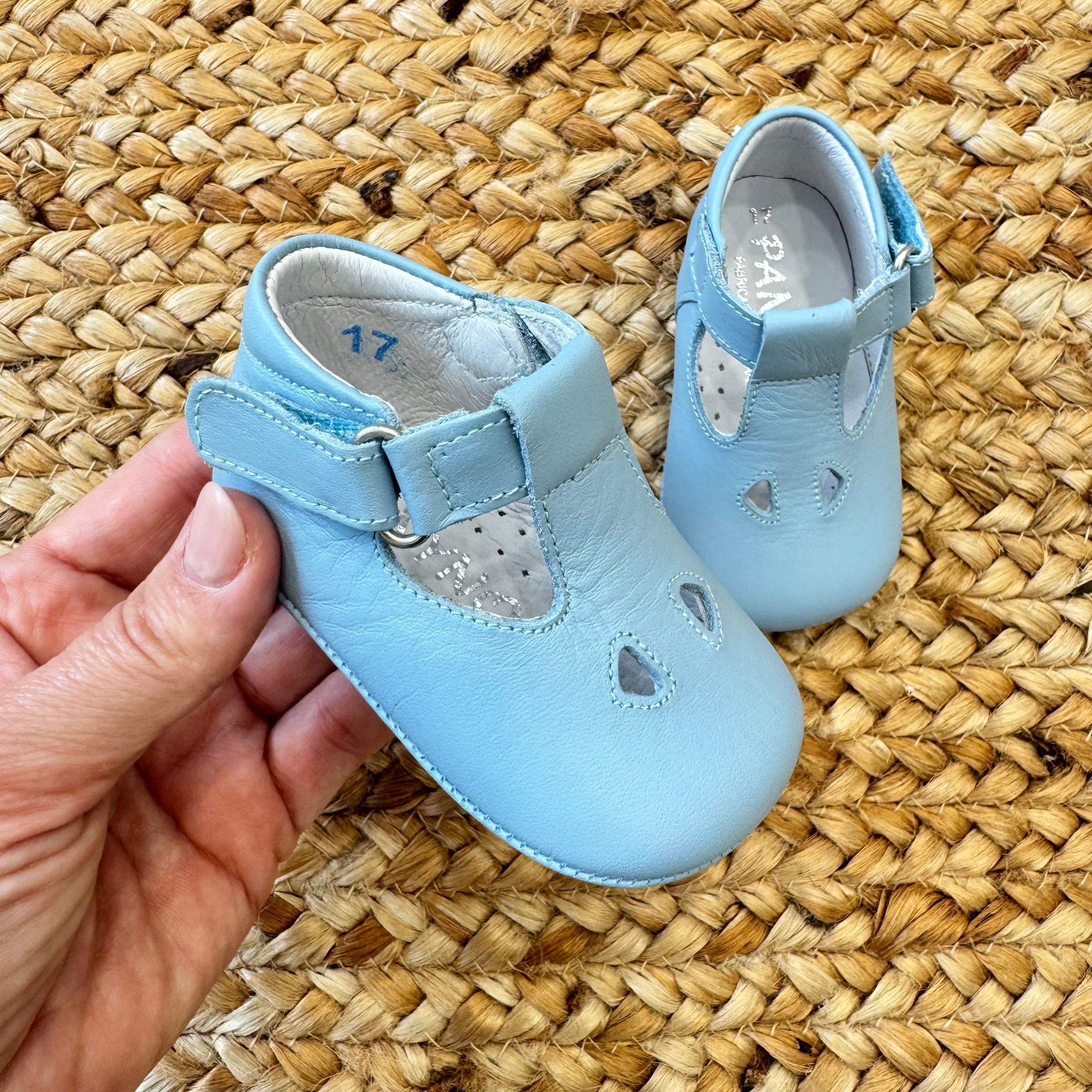 SCARPINE BATTESIMO BIMBO – SCARPE OCCHIO DI BUE IN PELLE