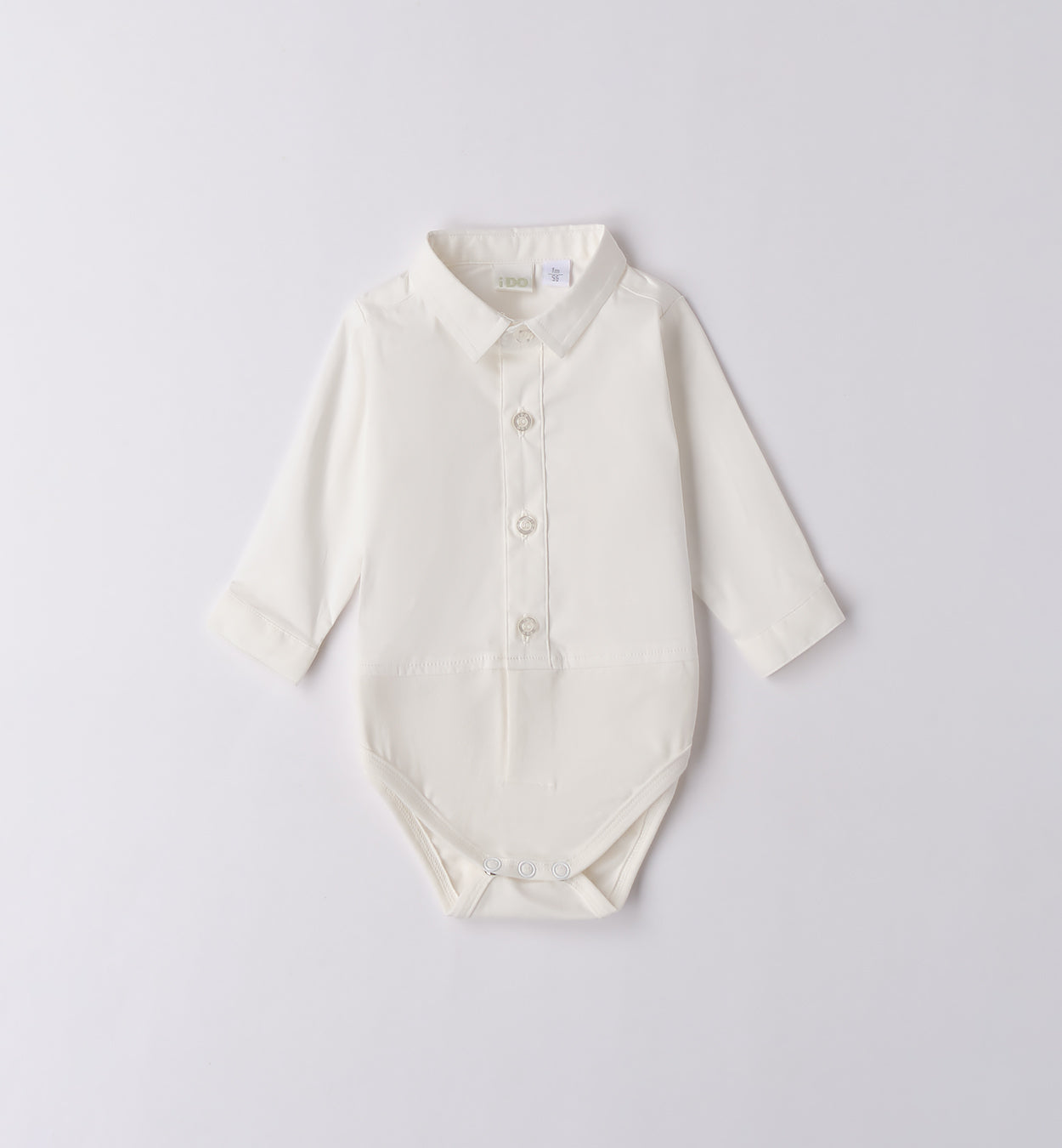 Completo elegante bambino gilet blu e camicia bianca