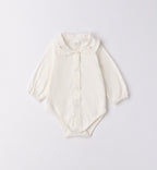 Completo bimba denim con camicia bianca