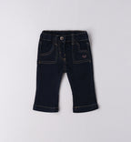 Completo bimba fucsia con t-shirt e jeans