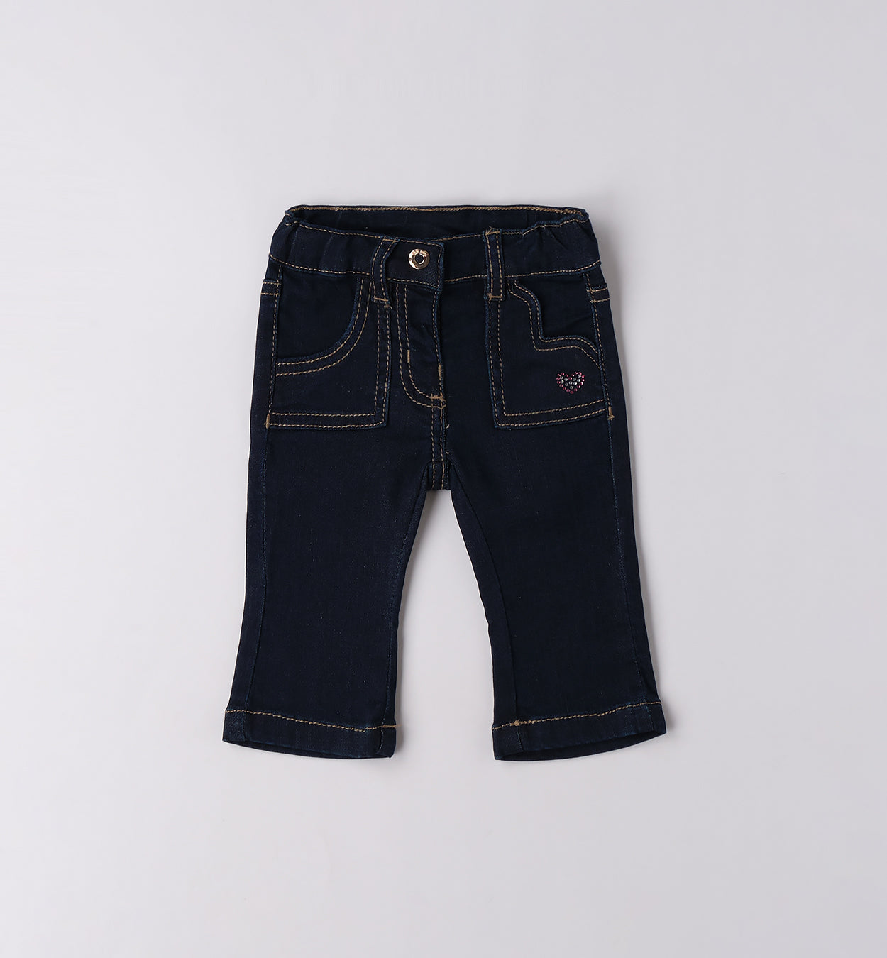 Completo bimba fucsia con t-shirt e jeans
