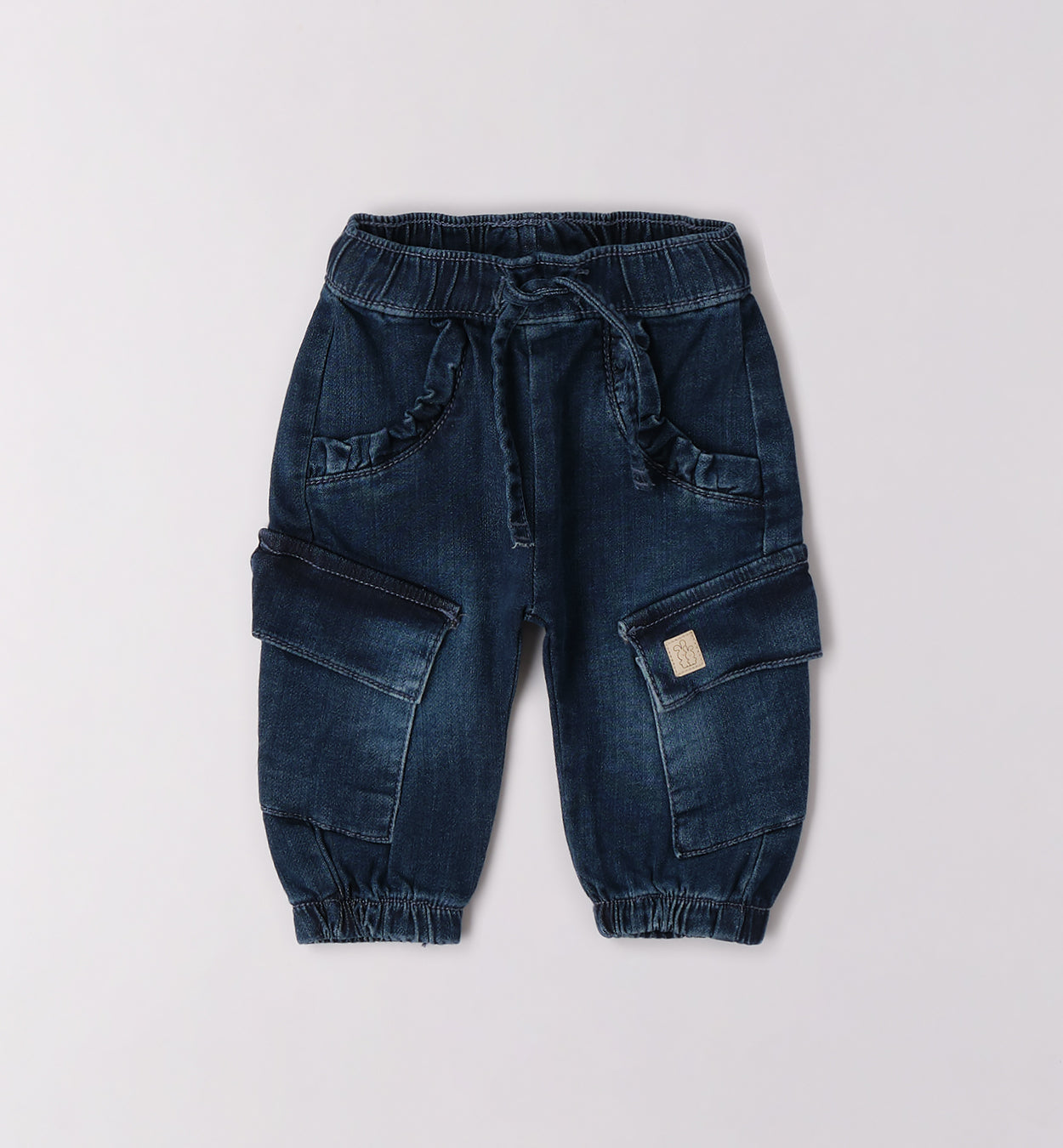Completo bimba rosa con maglia cuore e jeans
