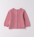 Completo bimba rosa con maglia cuore e jeans