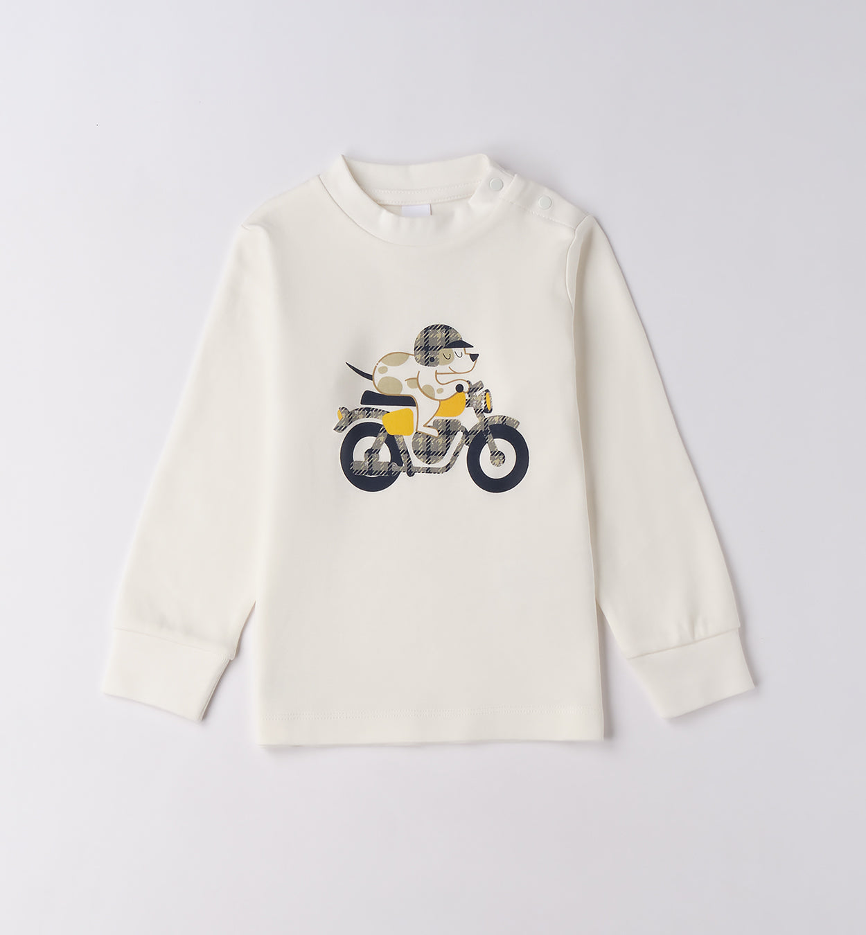 Completo bambino caldo cotone blu e grigio