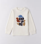 Completo bambino giacca blu e pantaloni velluto