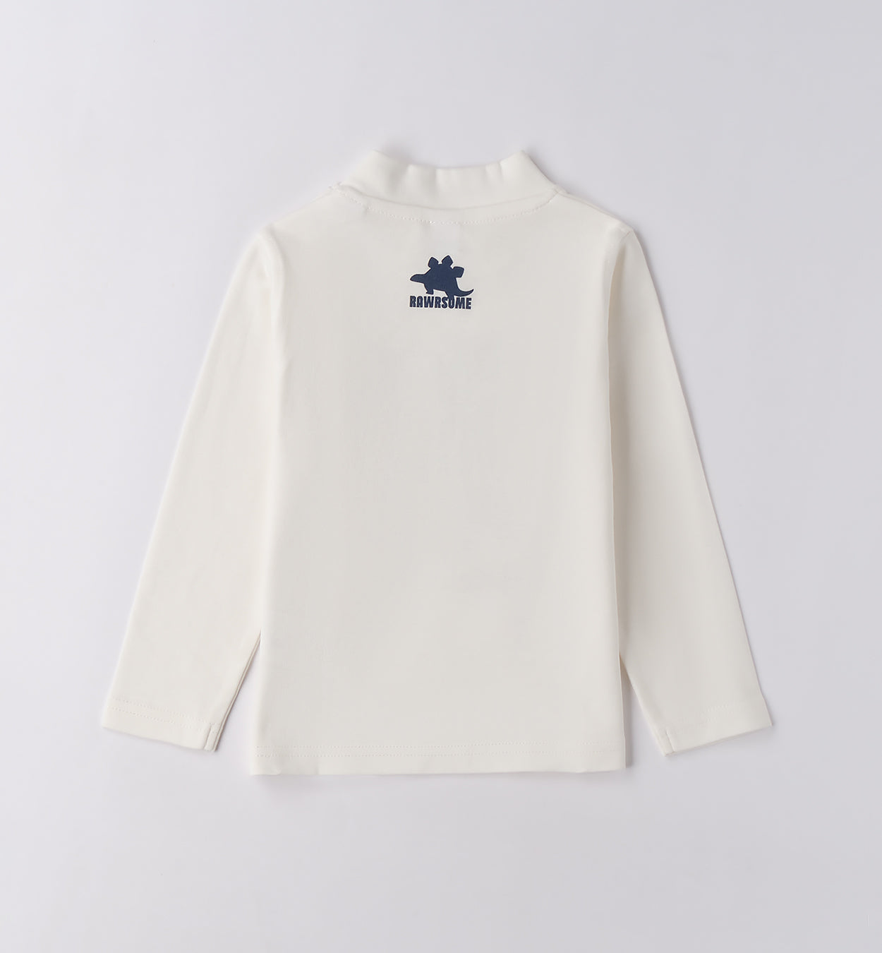 Completo bambino felpa blu e pantaloni cammello