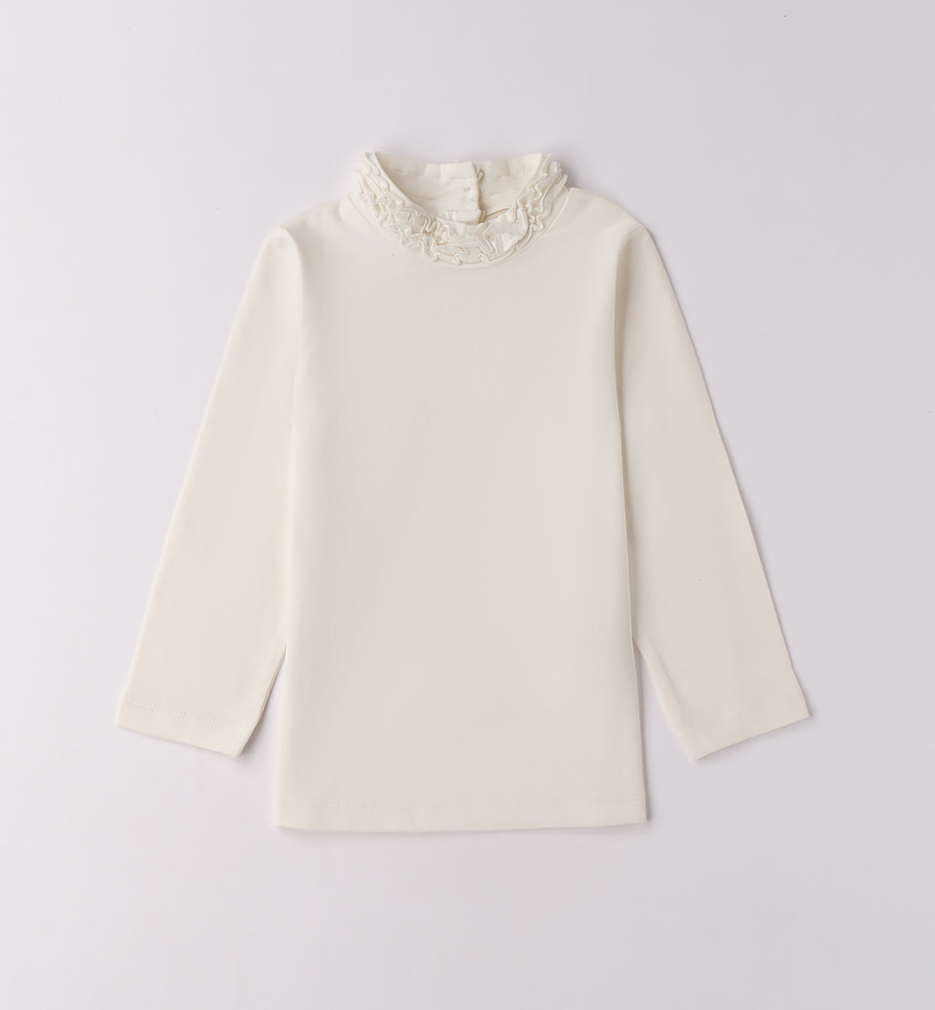 Abito bimba scozzese grigio con fiori