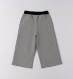 Completo bimba grigio con gilet e pantalone