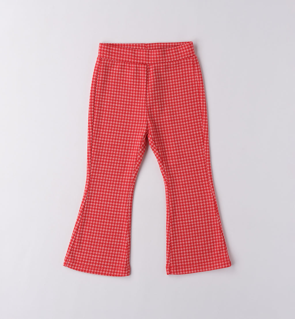 Completo bimba rosso con cagnolino