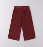 Completo bambina cardigan e pantaloni velluto
