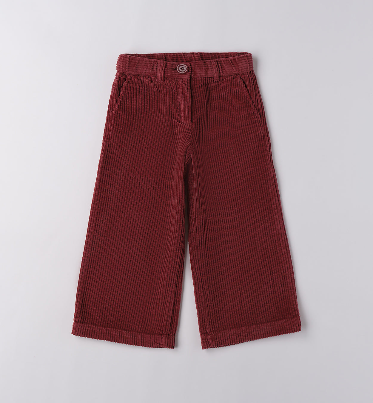 Completo bambina cardigan e pantaloni velluto
