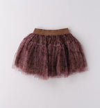 Completo bimba rosa con felpa e gonna tulle